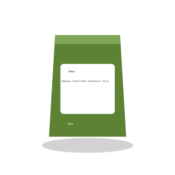 Tata Sampann Unpolished Sonamasuri Rice - 1 kg