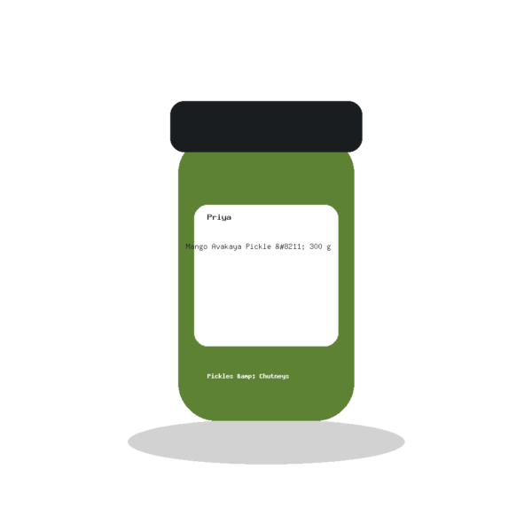 Priya Mango Avakaya Pickle - 300 g